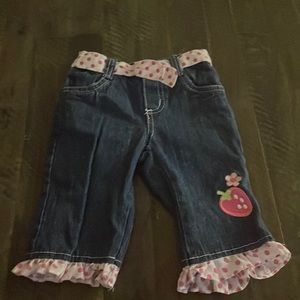 Strawberry shortcake jeans